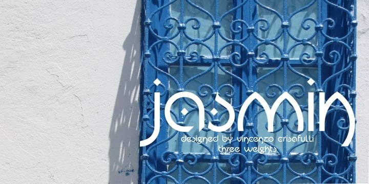 Jasmin Font free download preview 2 – Display Fonts font
