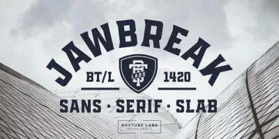 Jawbreak Font Family free download – Slab Serif Fonts font preview