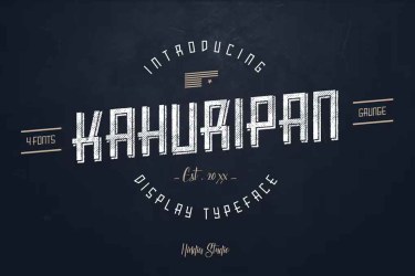 Kahuripan Font free download – Serif Fonts font preview