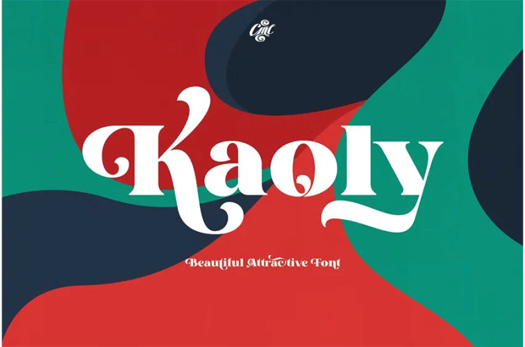 Kaoly Font free download preview 7 – Serif Fonts font
