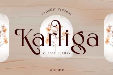 Karliga Font free download – Modern font preview