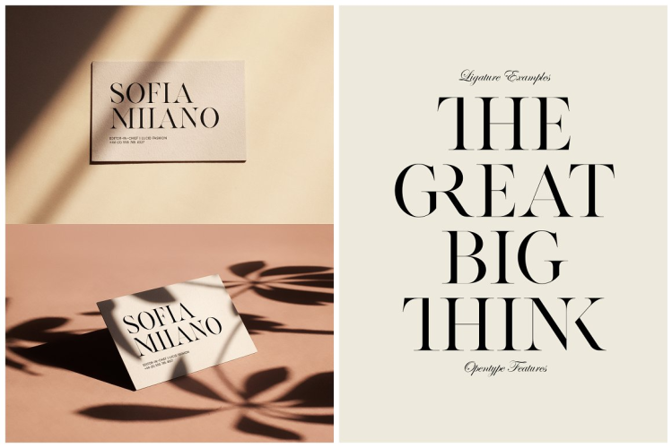 Kenjo Font free download preview 3 – Display Fonts font
