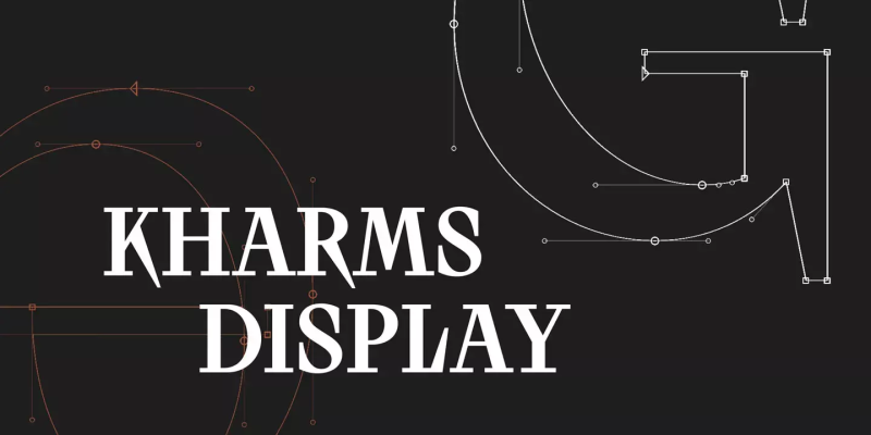 Kharms Display Font free download preview 7 – Typeface font