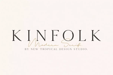 Kinfolk Font free download – Traditional font preview