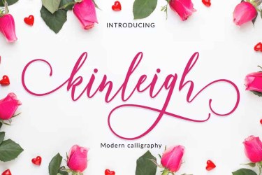 Kinleigh Font free download – Kinleigh Font font preview