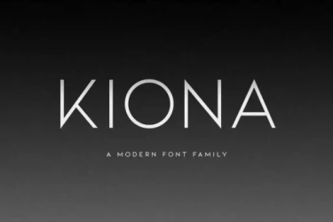 Kiona Font free download – Kiona Font font preview