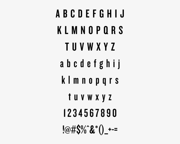 Knockout Font free download preview 1 – Sans Serif Fonts font
