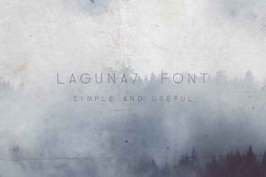 Laguna7 Font free download – Professional font preview