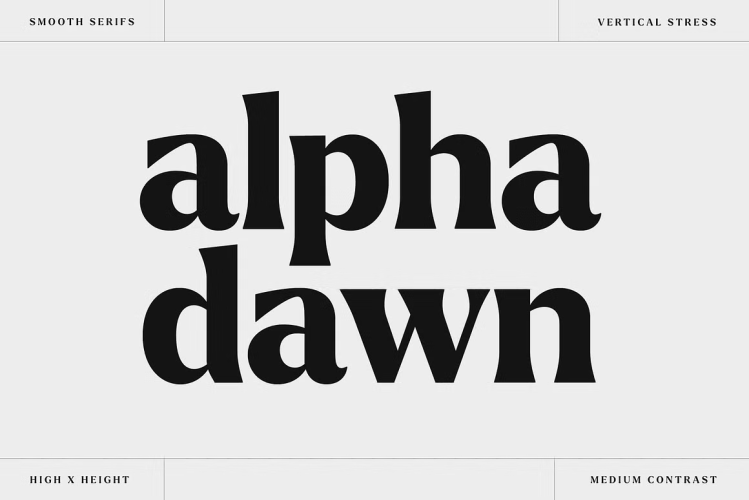 Larken Font free download preview 4 – Serif Fonts font