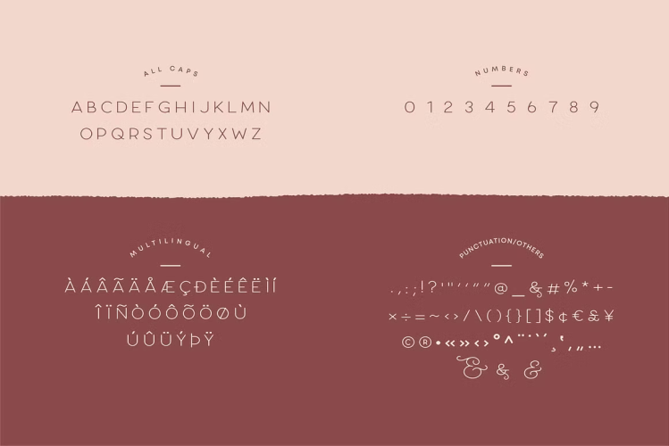 Larosa Font free download preview 7 – Sans Serif Fonts font