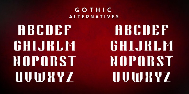 Last Bastion Font free download preview 6 – Display Fonts font