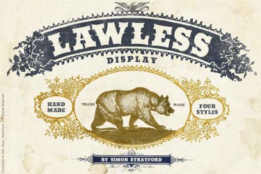Lawless Font free download – Serif Fonts font preview