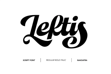 Leftis Script Font free download – Script And Handwritten font preview