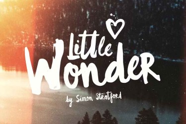 Little Wonder Font free download – Script And Handwritten font preview