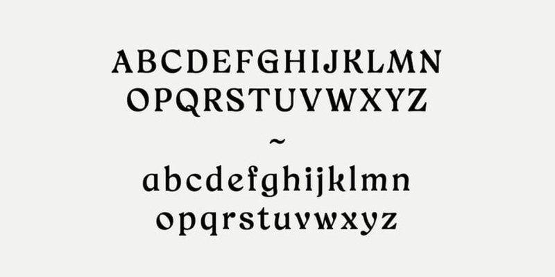 Lucyna Font free download preview 6 – Serif Fonts font