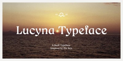 Lucyna Font free download – Lucyna Font font preview