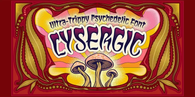 Lysergic Font free download – Download font preview