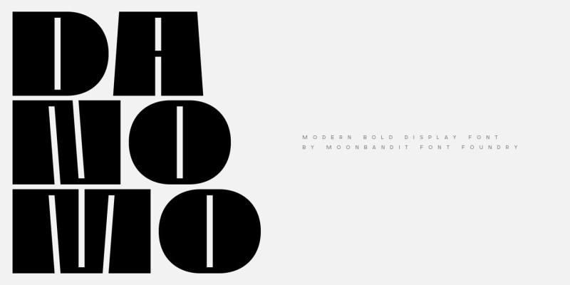MBF Danomo Font free download preview 7 – Display Fonts font