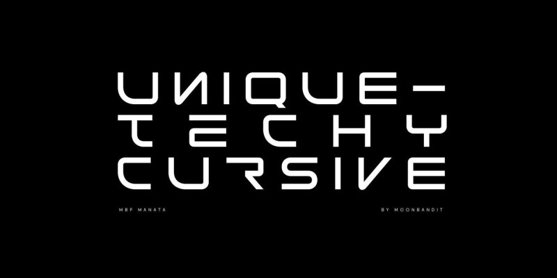 MBF Manata Font free download preview 5 – Modern Fonts font