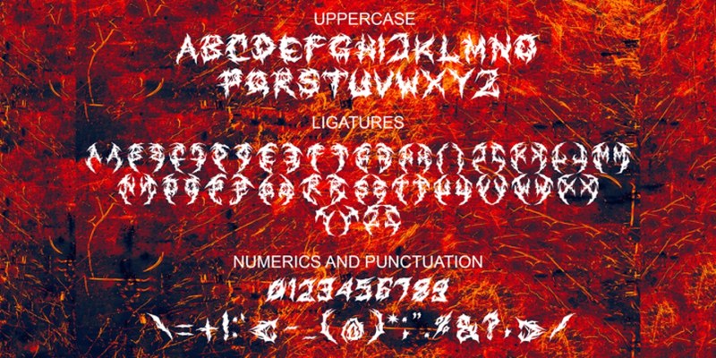Maidern Font free download preview 1 – Decorative Fonts font