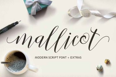 Mallicot Script Font free download – Mallicot Script Font font preview