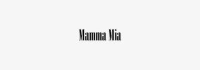 Mamma Mia Font free download – Handwritten font preview
