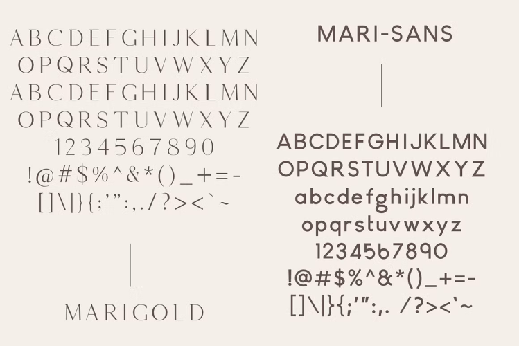 Marigold Font free download preview 5 – Sans Serif Fonts font