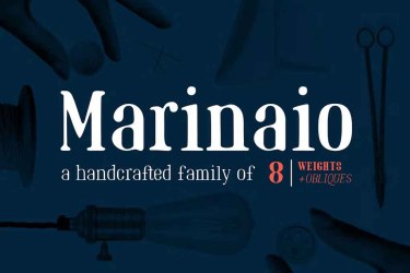 Marinaio Family Font free download – Serif Fonts font preview
