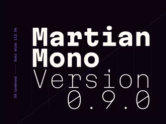 Martian Mono Font Family free download – Creative font preview