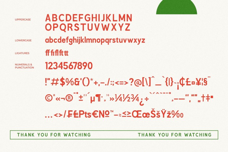 Megiar Sans Serif Font free download preview 4 – Sans Serif Fonts font