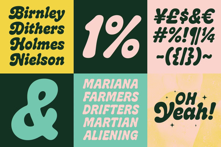 Melt Font free download preview 1 – Display Fonts font