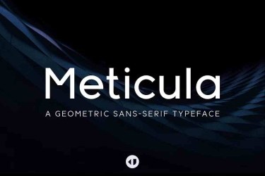 Meticula Font free download – Sans Serif font preview