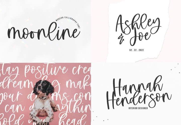 Modern Script Fonts Bundle free download preview 6 – Modern Fonts font