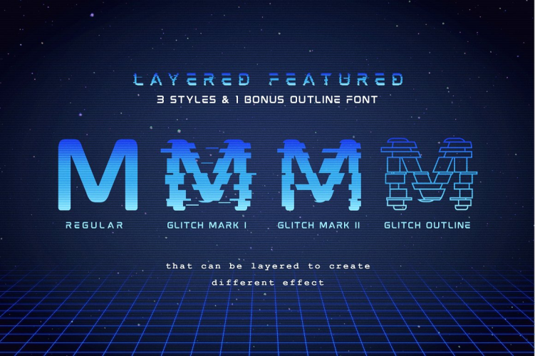 Mokoto Font free download preview 2 – Display Fonts font