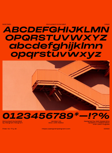 Monument Extended Font free download preview 6 – Sans Serif Fonts font