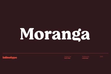 Moranga Font free download – Moranga Font font preview