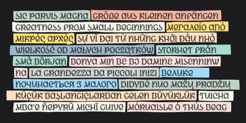Morta Font Family free download preview 6 – Typeface font