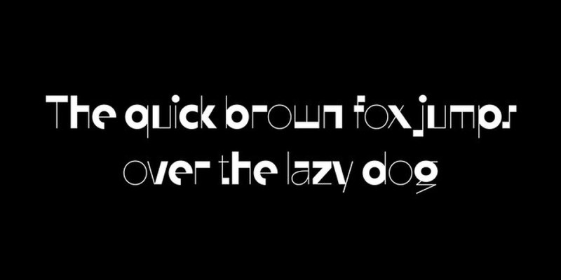 Newlook Font free download preview 3 – Display Fonts font