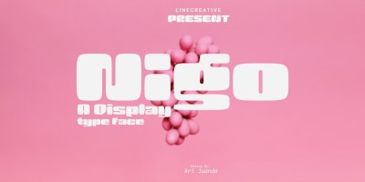 Nigo Font free download – Modern Fonts font preview