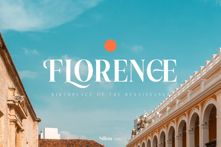 Nilota Font free download preview 5 – Serif Fonts font