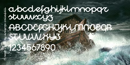 Noahs Ark Font free download preview 3 – Display Fonts font