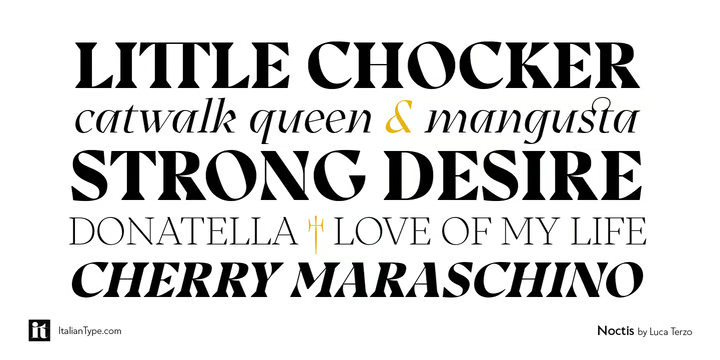 Noctis Font Family free download preview 6 – Font Family font