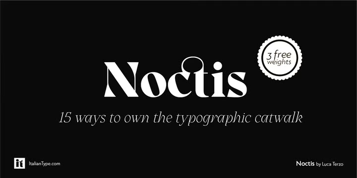 Noctis Font Family free download preview 11 – Font Family font