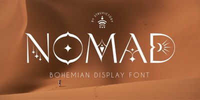 Nomad Decorative Font free download – Classic font preview