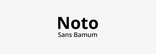 Noto Sans Bamum Font free download preview 5 – Sans Serif Fonts font