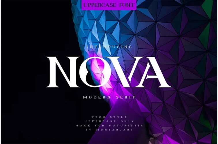 Nova Font free download preview 7 – Sans Serif Fonts font