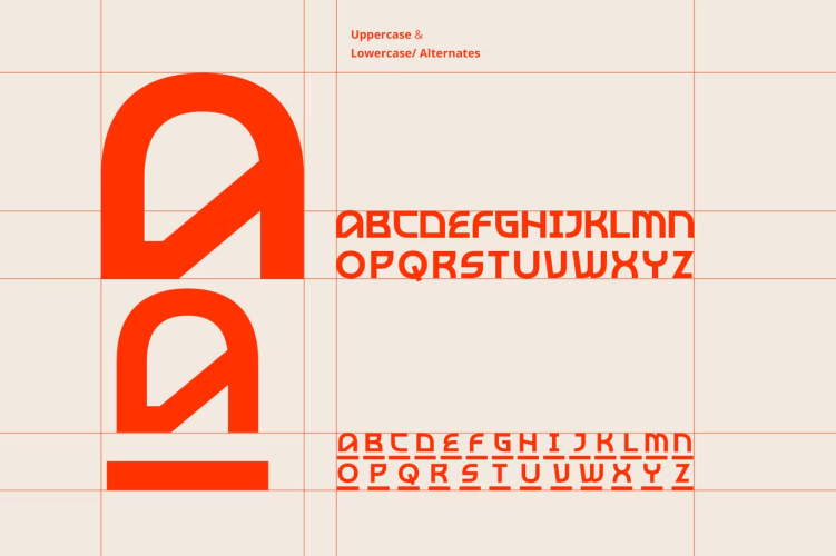 Obera Font free download preview 4 – Serif Fonts font