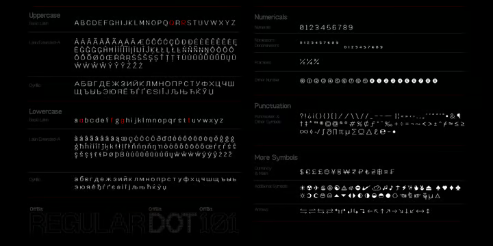 OffBit Font Family free download preview 7 – Font Family font