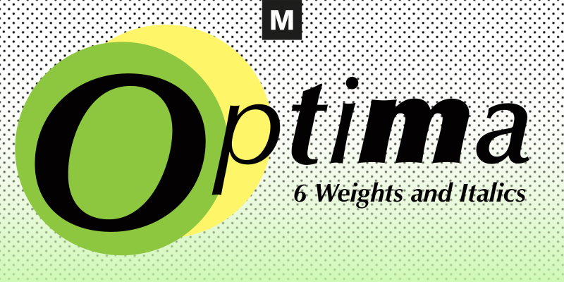 Optima Font free download preview 1 – Serif Fonts font