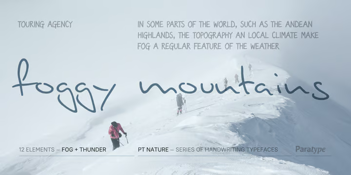 PT Nature Font free download preview 6 – Typeface font